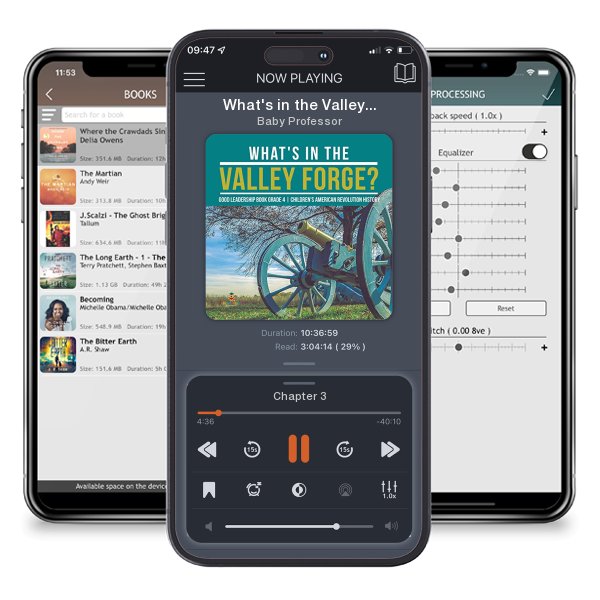Download fo free audiobook What's in the Valley Forge? by Baby Professor and listen anywhere on your iOS devices in the ListenBook app.