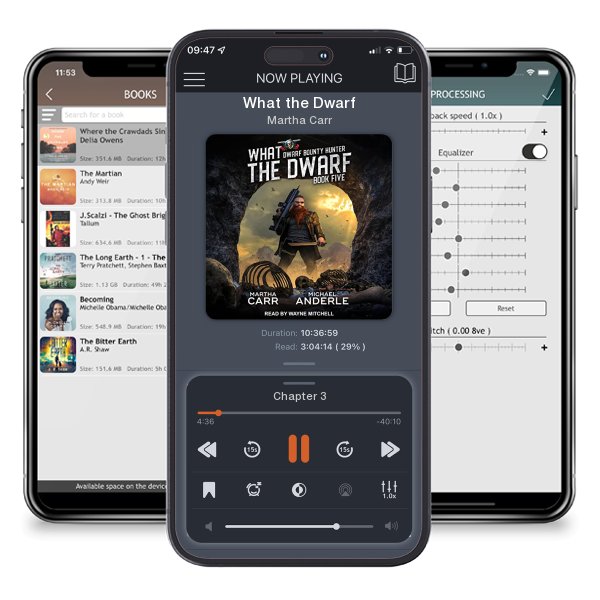 Download fo free audiobook What the Dwarf by Martha Carr and listen anywhere on your iOS devices in the ListenBook app.