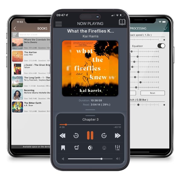 Download fo free audiobook What the Fireflies Knew by Kai Harris and listen anywhere on your iOS devices in the ListenBook app.