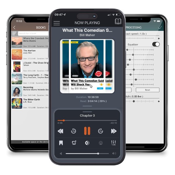 Download fo free audiobook What This Comedian Said Will Shock You by Bill Maher and listen anywhere on your iOS devices in the ListenBook app.