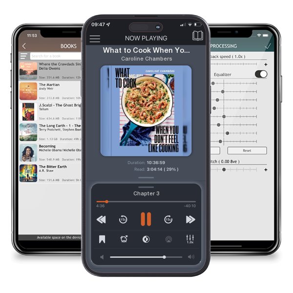 Download fo free audiobook What to Cook When You Don't Feel Like Cooking by Caroline Chambers and listen anywhere on your iOS devices in the ListenBook app.