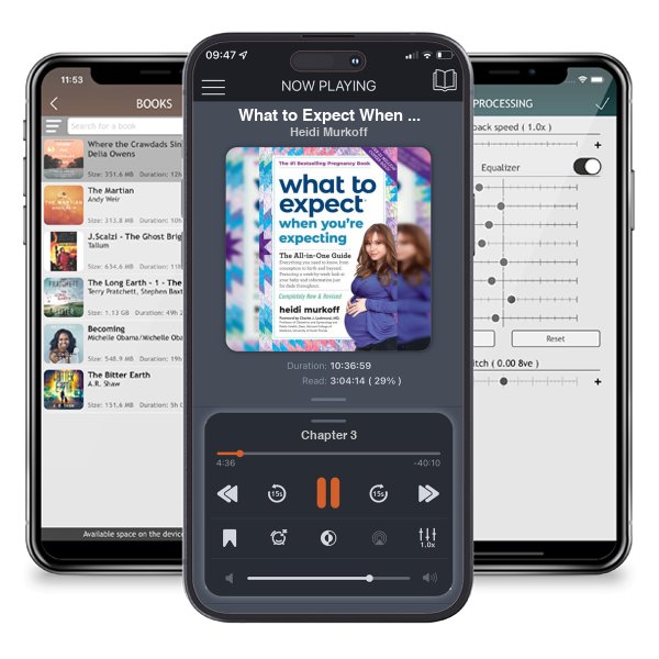 Download fo free audiobook What to Expect When You're Expecting: (Updated in 2024)... by Heidi Murkoff and listen anywhere on your iOS devices in the ListenBook app.