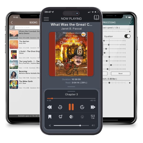 Download fo free audiobook What Was the Great Chicago Fire? by Janet B. Pascal and listen anywhere on your iOS devices in the ListenBook app.