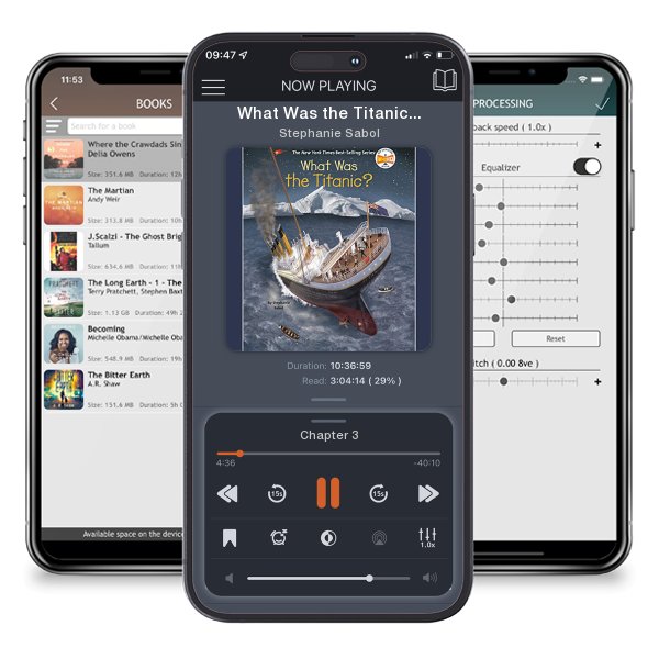 Download fo free audiobook What Was the Titanic? by Stephanie Sabol and listen anywhere on your iOS devices in the ListenBook app.