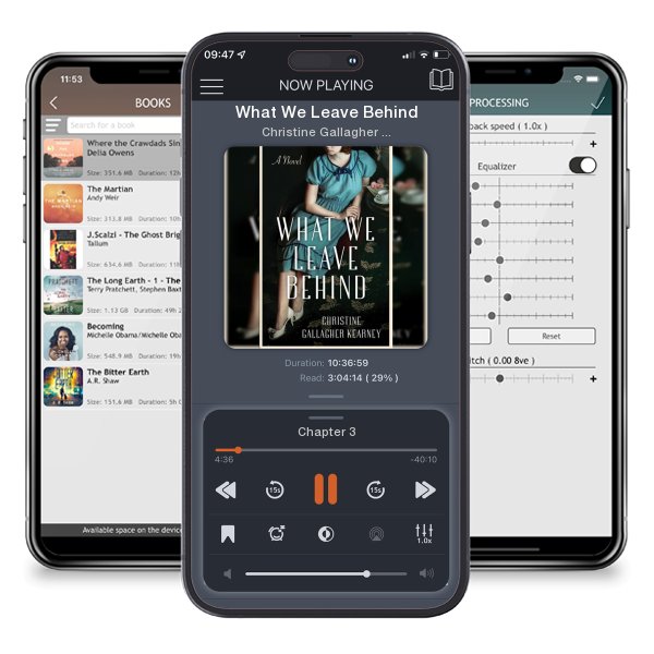 Download fo free audiobook What We Leave Behind by Christine Gallagher Kearney and listen anywhere on your iOS devices in the ListenBook app.