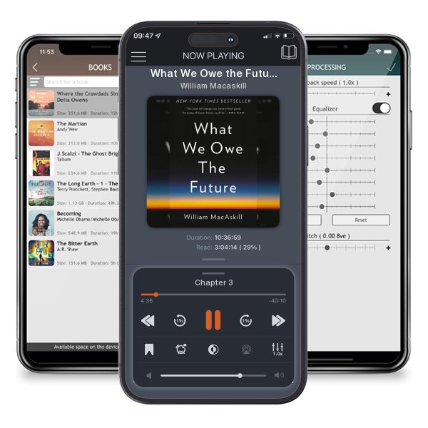 Download fo free audiobook What We Owe the Future by William Macaskill and listen anywhere on your iOS devices in the ListenBook app.
