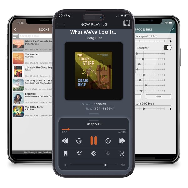 Download fo free audiobook What We’ve Lost Is Nothing: A Novel by Craig Rice and listen anywhere on your iOS devices in the ListenBook app.
