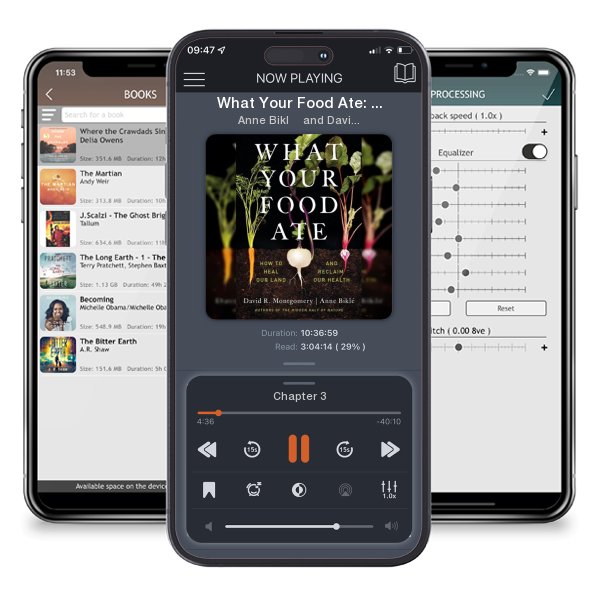 Download fo free audiobook What Your Food Ate: How to Heal Our Land and Reclaim Our Health by Anne Biklé and David R Montgomery and listen anywhere on your iOS devices in the ListenBook app.