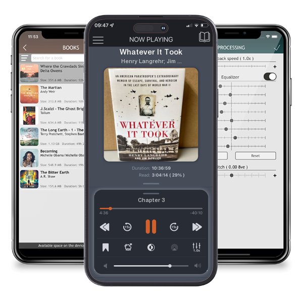 Download fo free audiobook Whatever It Took by Henry Langrehr; Jim DeFelice and listen anywhere on your iOS devices in the ListenBook app.