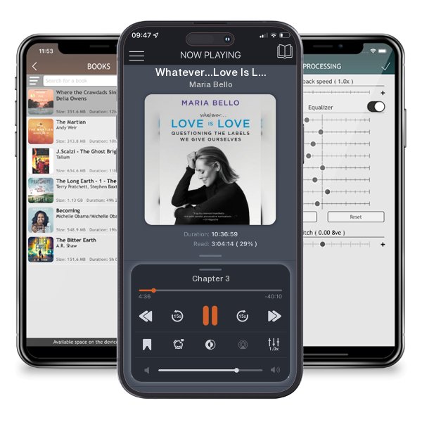 Download fo free audiobook Whatever...Love Is Love: Questioning the Labels We Give Ourselves by Maria Bello and listen anywhere on your iOS devices in the ListenBook app.
