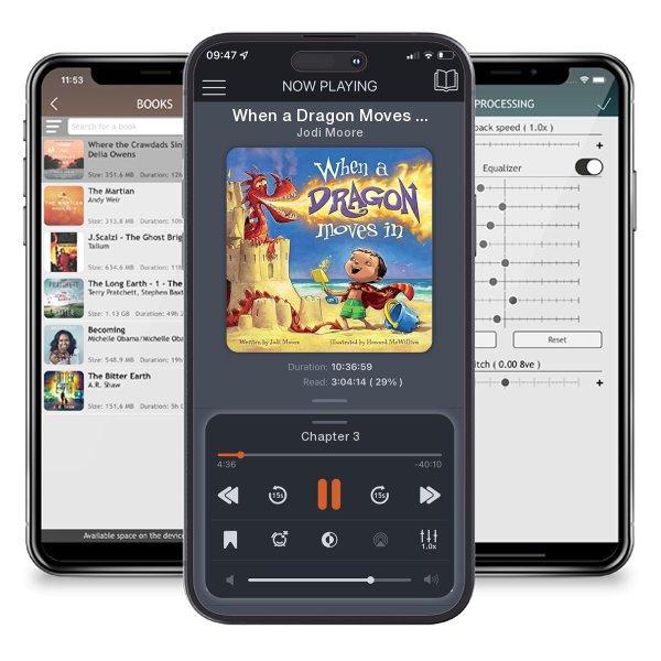 Download fo free audiobook When a Dragon Moves In by Jodi Moore and listen anywhere on your iOS devices in the ListenBook app.