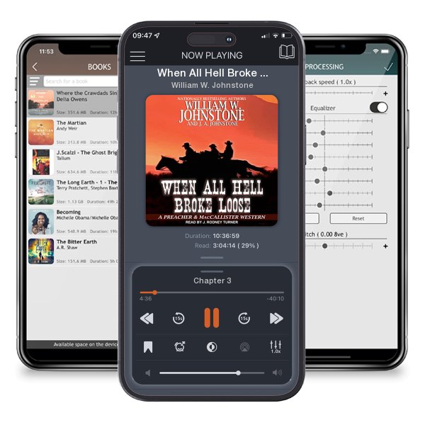 Download fo free audiobook When All Hell Broke Loose by William W. Johnstone and listen anywhere on your iOS devices in the ListenBook app.