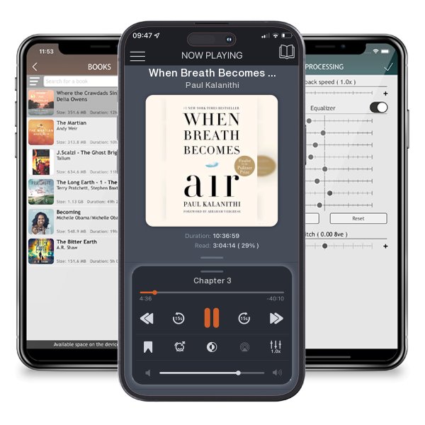 Download fo free audiobook When Breath Becomes Air by Paul Kalanithi and listen anywhere on your iOS devices in the ListenBook app.