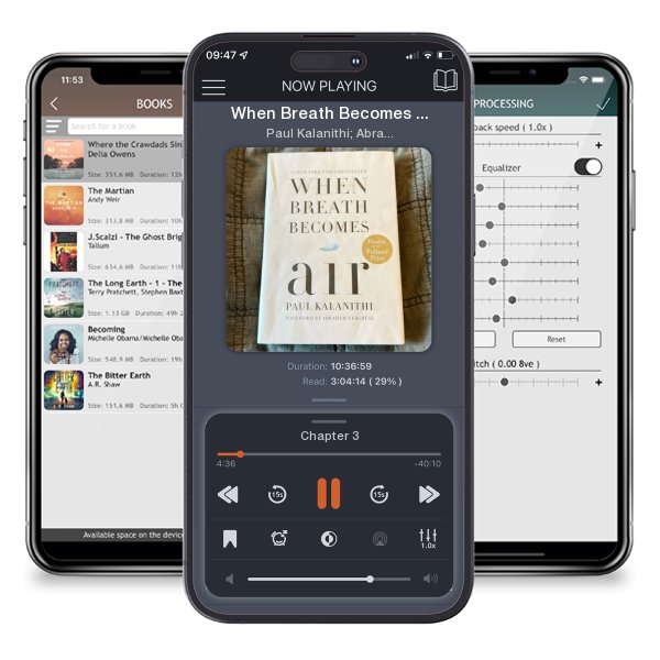 Download fo free audiobook When Breath Becomes Air by Paul Kalanithi; Abraham Verghese and listen anywhere on your iOS devices in the ListenBook app.