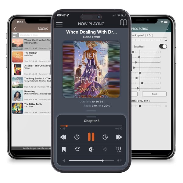 Download fo free audiobook When Dealing With Dragons by Dana Swift and listen anywhere on your iOS devices in the ListenBook app.