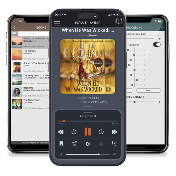Download fo free audiobook When He Was Wicked: Bridgerton by Julia Quinn and listen anywhere on your iOS devices in the ListenBook app.