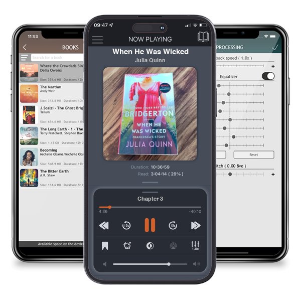 Download fo free audiobook When He Was Wicked by Julia Quinn and listen anywhere on your iOS devices in the ListenBook app.