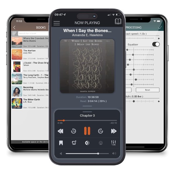 Download fo free audiobook When I Say the Bones I Mean the Bones by Amanda E. Hawkins and listen anywhere on your iOS devices in the ListenBook app.