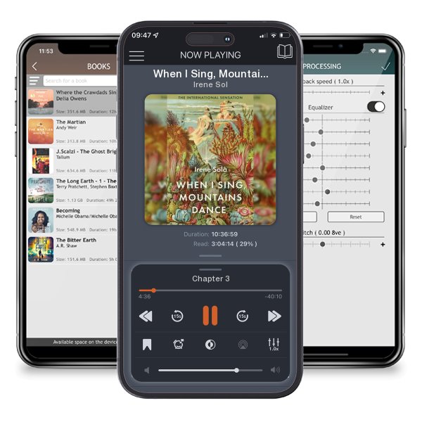 Download fo free audiobook When I Sing, Mountains Dance by Irene Solà and listen anywhere on your iOS devices in the ListenBook app.