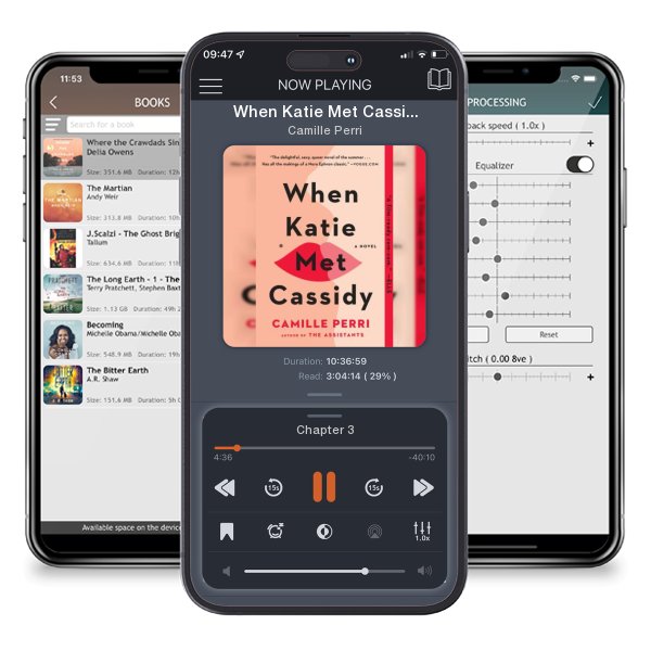 Download fo free audiobook When Katie Met Cassidy by Camille Perri and listen anywhere on your iOS devices in the ListenBook app.