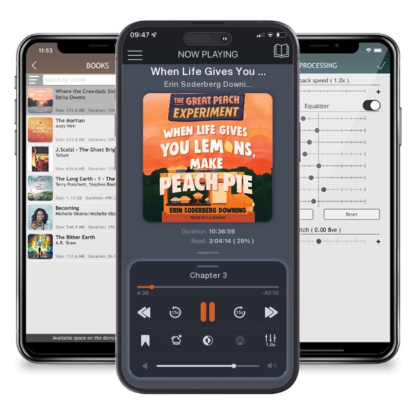 Download fo free audiobook When Life Gives You Lemons, Make Peach Pie by Erin Soderberg Downing and listen anywhere on your iOS devices in the ListenBook app.