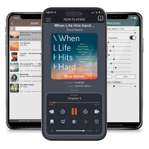 Download fo free audiobook When Life Hits Hard: How to Transcend Grief, Crisis, and Loss... by Russ Harris and listen anywhere on your iOS devices in the ListenBook app.
