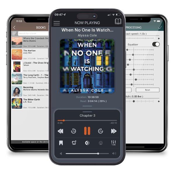 Download fo free audiobook When No One Is Watching: A Thriller by Alyssa Cole and listen anywhere on your iOS devices in the ListenBook app.