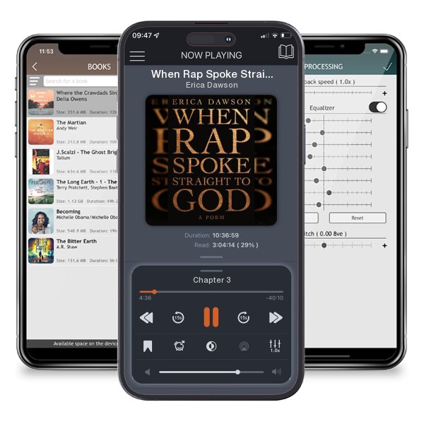 Download fo free audiobook When Rap Spoke Straight to God by Erica Dawson and listen anywhere on your iOS devices in the ListenBook app.