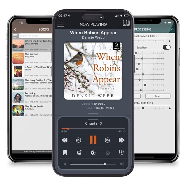 Download fo free audiobook When Robins Appear by Densie Webb and listen anywhere on your iOS devices in the ListenBook app.