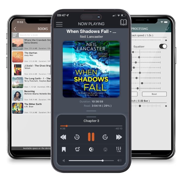 Download fo free audiobook When Shadows Fall - DS Max Craigie Scottish Crime Thrillers Book 6 by Neil Lancaster and listen anywhere on your iOS devices in the ListenBook app.