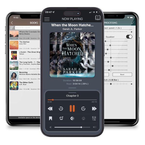 Download fo free audiobook When the Moon Hatched by Sarah A. Parker and listen anywhere on your iOS devices in the ListenBook app.