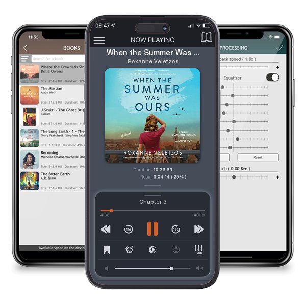 Download fo free audiobook When the Summer Was Ours by Roxanne Veletzos and listen anywhere on your iOS devices in the ListenBook app.