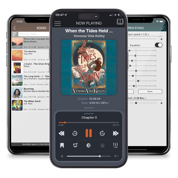 Download fo free audiobook When the Tides Held the Moon by Venessa Vida Kelley and listen anywhere on your iOS devices in the ListenBook app.