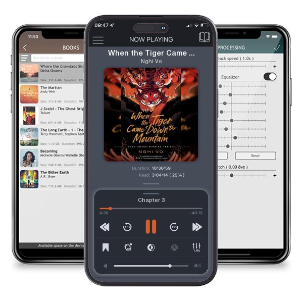 Download fo free audiobook When the Tiger Came Down the Mountain by Nghi Vo and listen anywhere on your iOS devices in the ListenBook app.