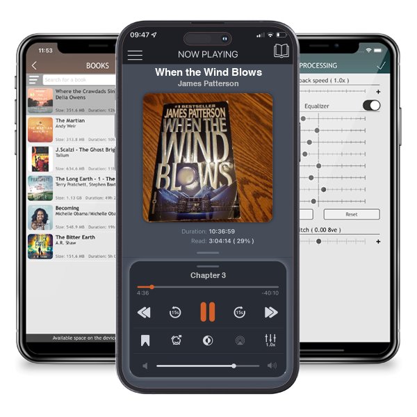 Download fo free audiobook When the Wind Blows by James Patterson and listen anywhere on your iOS devices in the ListenBook app.