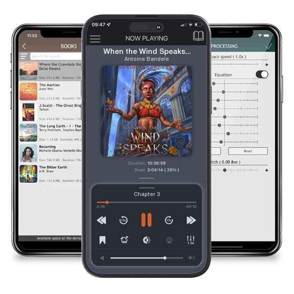 Download fo free audiobook When the Wind Speaks: An Orisha Tale by Antoine Bandele and listen anywhere on your iOS devices in the ListenBook app.