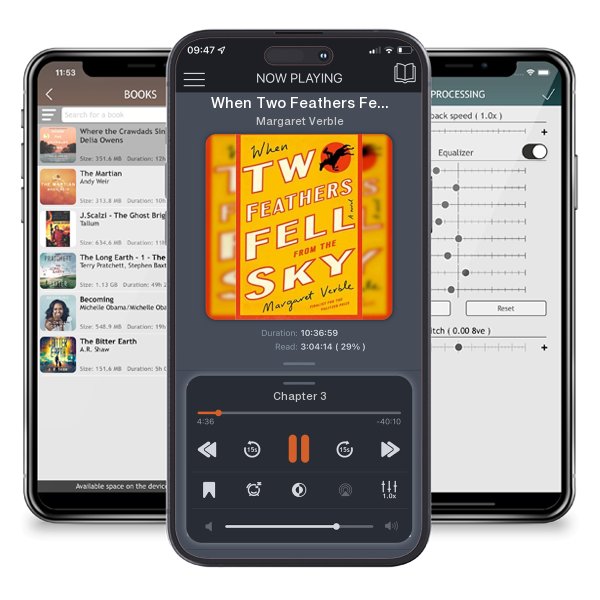 Download fo free audiobook When Two Feathers Fell from the Sky by Margaret Verble and listen anywhere on your iOS devices in the ListenBook app.