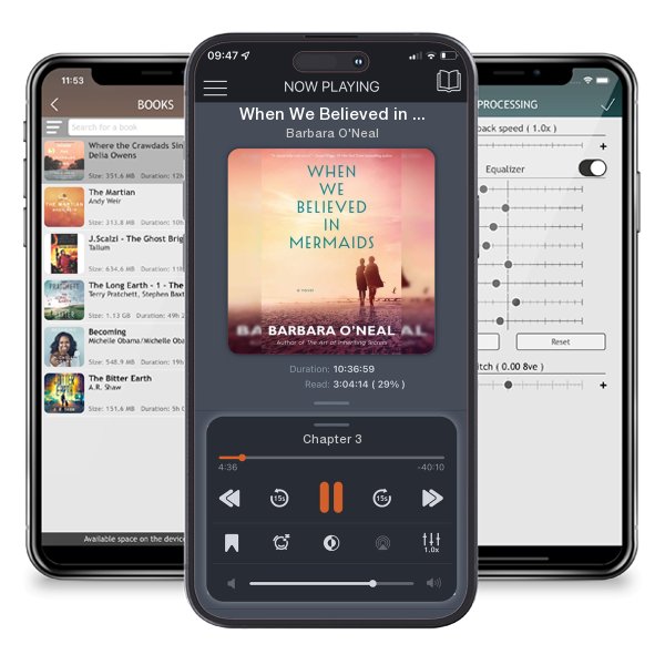 Download fo free audiobook When We Believed in Mermaids by Barbara O'Neal and listen anywhere on your iOS devices in the ListenBook app.