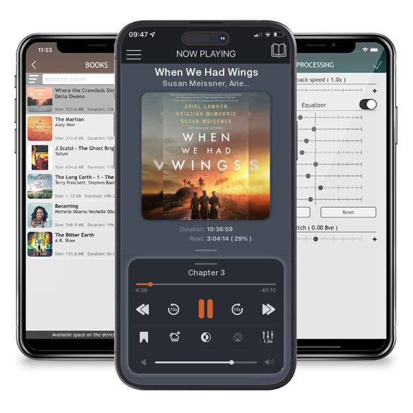 Download fo free audiobook When We Had Wings by Susan Meissner, Ariel Lawhon, et al. and listen anywhere on your iOS devices in the ListenBook app.