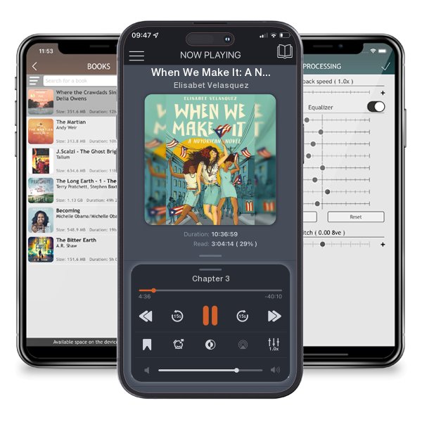 Download fo free audiobook When We Make It: A Nuyorican Novel by Elisabet Velasquez and listen anywhere on your iOS devices in the ListenBook app.