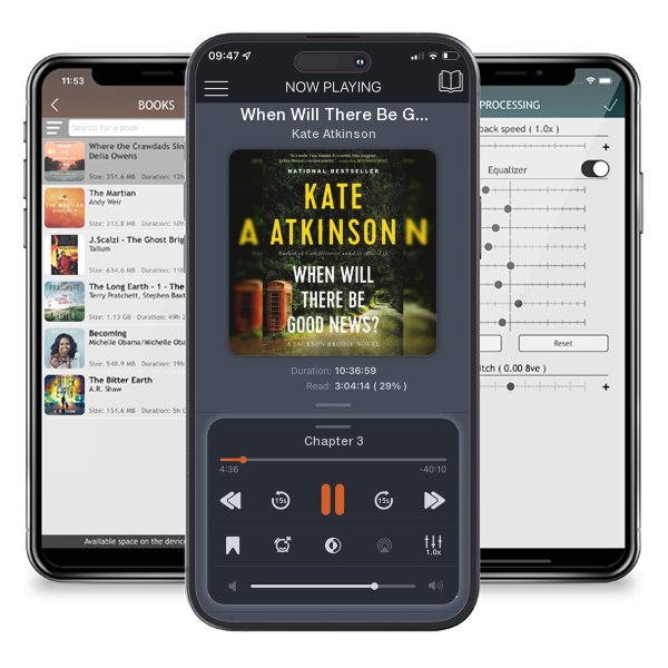 Download fo free audiobook When Will There Be Good News? by Kate Atkinson and listen anywhere on your iOS devices in the ListenBook app.