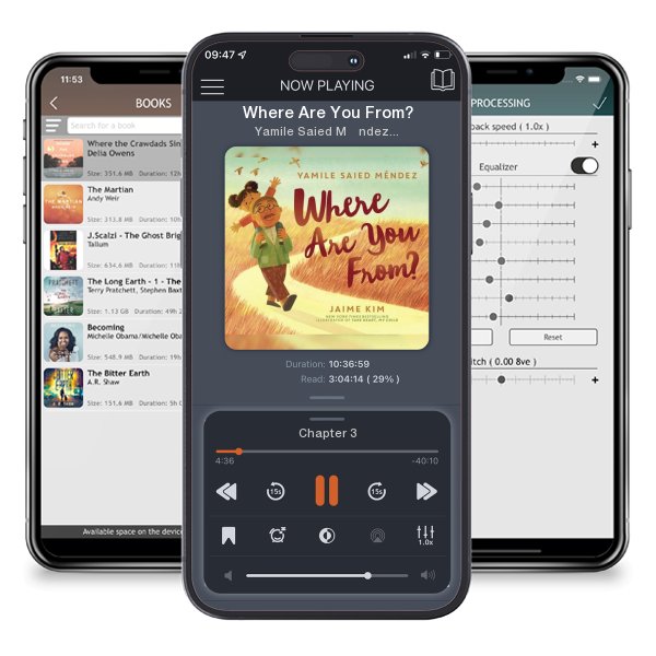 Download fo free audiobook Where Are You From? by Yamile Saied Méndez and Jaime Kim and listen anywhere on your iOS devices in the ListenBook app.