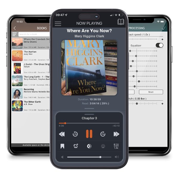 Download fo free audiobook Where Are You Now? by Mary Higgins Clark and listen anywhere on your iOS devices in the ListenBook app.