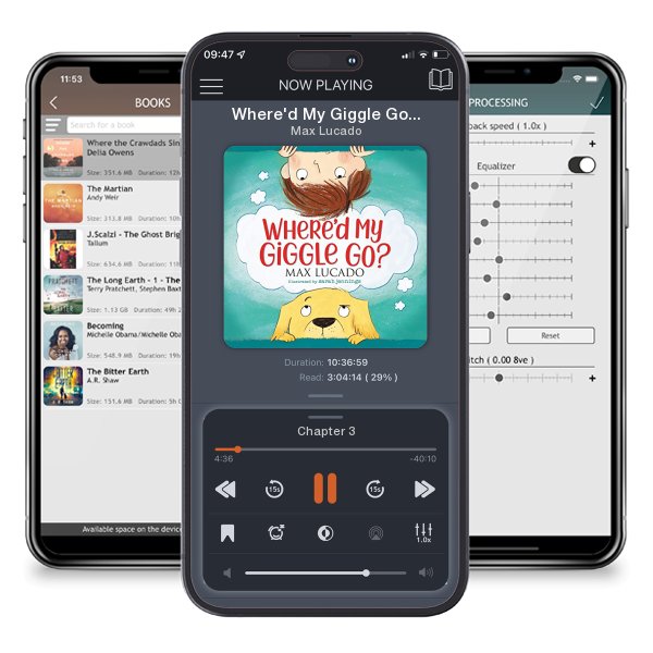Download fo free audiobook Where'd My Giggle Go? by Max Lucado and listen anywhere on your iOS devices in the ListenBook app.
