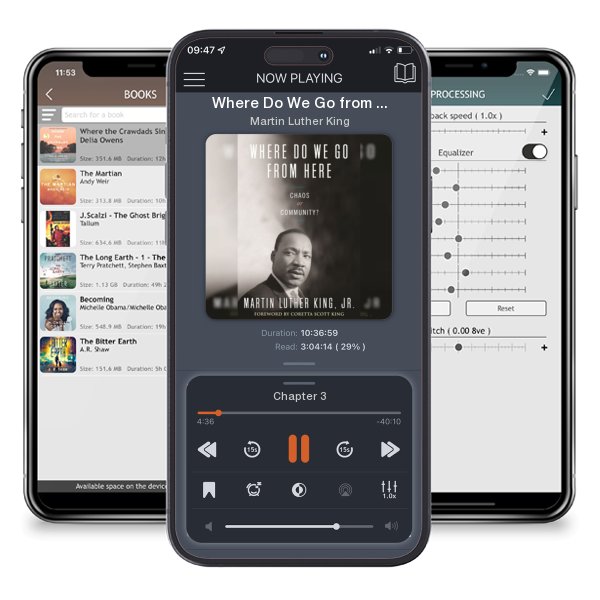 Download fo free audiobook Where Do We Go from Here: Chaos or Community? by Martin Luther King and listen anywhere on your iOS devices in the ListenBook app.