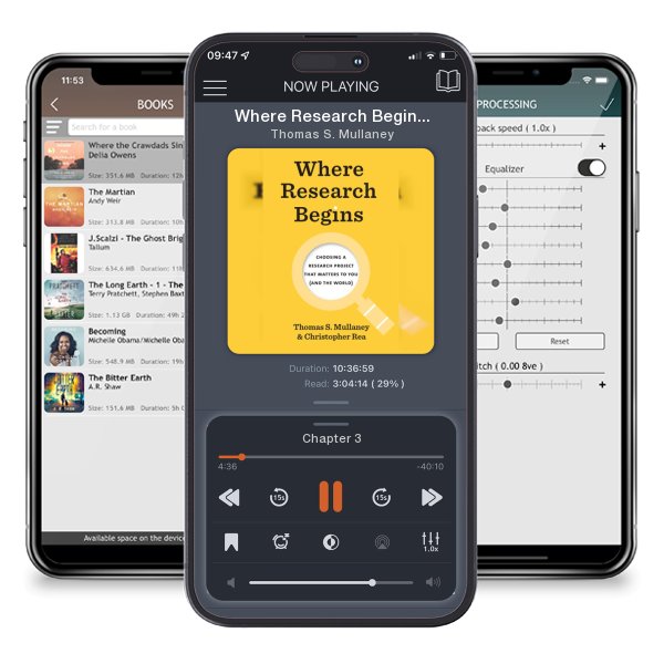 Download fo free audiobook Where Research Begins: Choosing a Research Project That Matters to You (and the World) (Chicago Guides to Writing, Editing, and Publishing) by Thomas S. Mullaney and listen anywhere on your iOS devices in the ListenBook app.