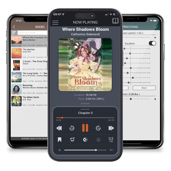 Download fo free audiobook Where Shadows Bloom by Catherine Bakewell and listen anywhere on your iOS devices in the ListenBook app.