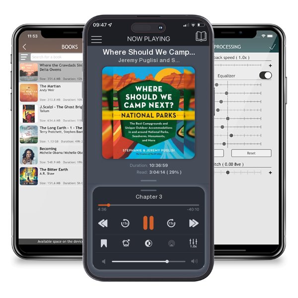 Download fo free audiobook Where Should We Camp Next?: National Parks: The Best... by Jeremy Puglisi and Stephanie Puglisi and listen anywhere on your iOS devices in the ListenBook app.