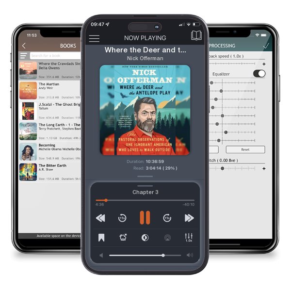 Download fo free audiobook Where the Deer and the Antelope Play: The Pastoral... by Nick Offerman and listen anywhere on your iOS devices in the ListenBook app.