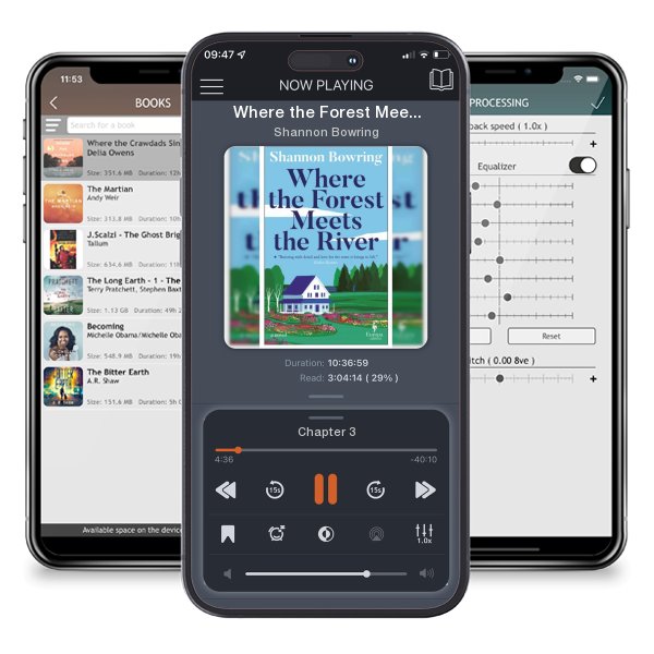 Download fo free audiobook Where the Forest Meets the River by Shannon Bowring and listen anywhere on your iOS devices in the ListenBook app.